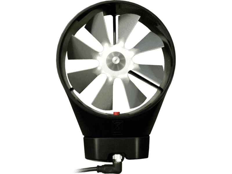 Artikelbild des Messgeräts Flügelrad-Anemometerkopf 100 mm Artikelbild des Messgeräts Flügelrad-Anemometerkopf 100 mm