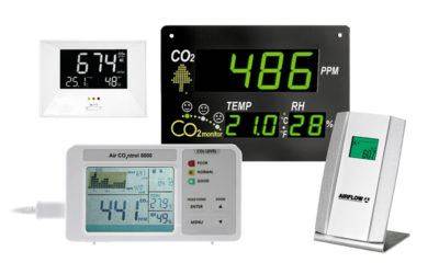 Referenzen für CO2-Monitore