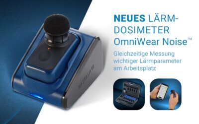 Airflow präsentiert neues personengetragenes Lärmdosimeter OmniWear Noise